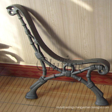 OEM Madrid Ductile Iron Casting Bench Leg for Garden Furniture